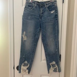New Blue jeans, BLANKNYC the Madison crop, size 28